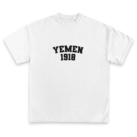 White Yemen Short Sleeve T-Shirt