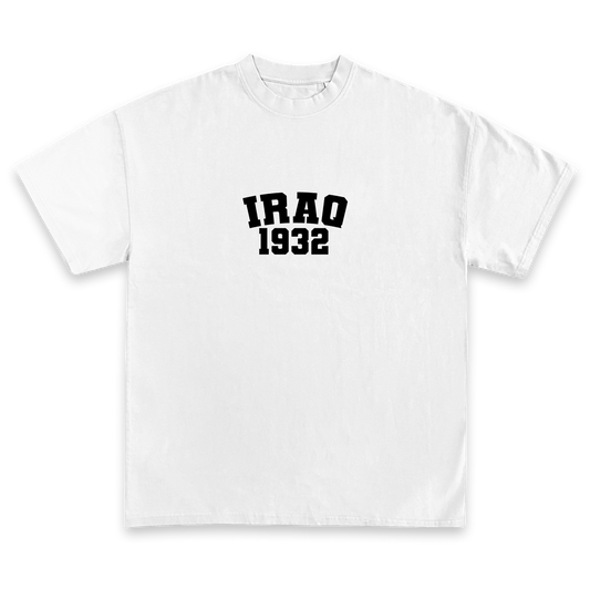 White Iraq Short Sleeve T-Shirt